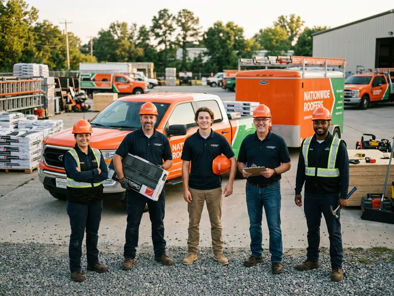 Natiowide Roofers - roof installation in Asheboro near me